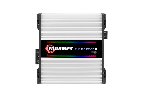 Taramps Bilforsterker 1x3000W 0,5~2ohm 0,5~2 ohm Hvit utførelse / RGB