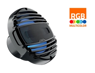 Hertz HMX65LDTC, 6½" koaxial 2-veis sort Sprutsikker IP65, 150W, RGB-LED