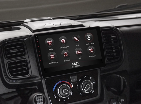 ESX i35 Smart Moniceiver m/10.1“ skjerm Fiat Ducato 8-serie 2021-2024