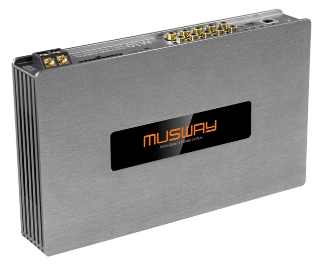 Musway 10-kanals DSP-forsterker 1120W RMS i 4 ohm 