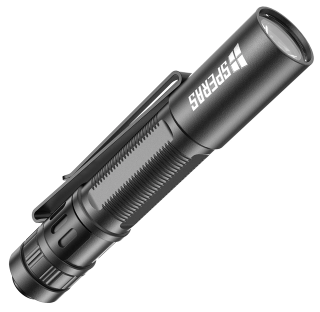 Speras M10 lommelykt 200lm / 58 meter kastelengde 