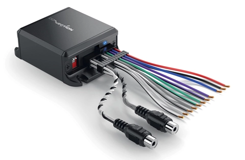 Connection høy-lav nivåadapter 2-kanals med remote