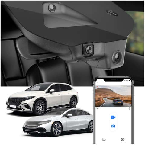 FITCAMX Integrert 4K Dashcam (foran) MB EQS/EQS SUV (2021 -->) "6768"