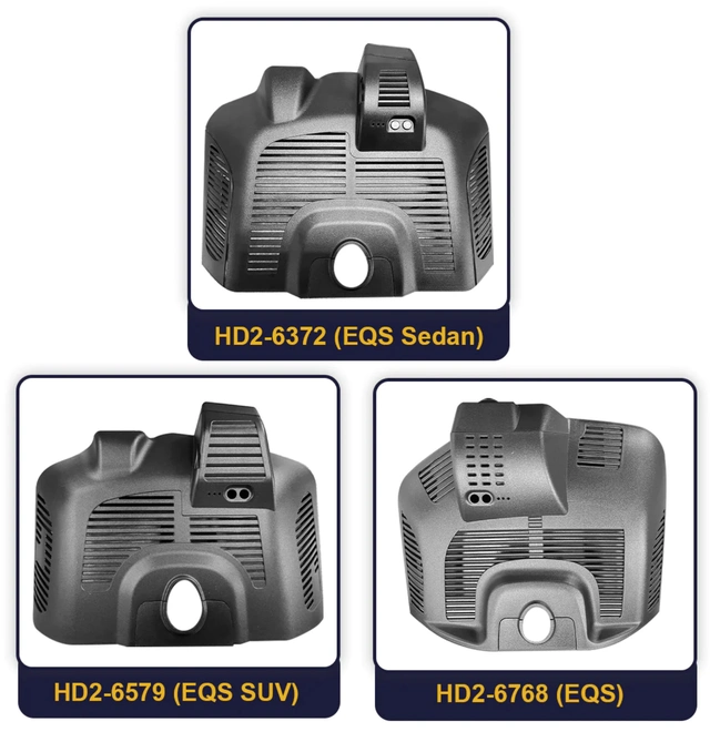 FITCAMX Integrert 4K Dashcam (foran) MB EQS SUV (2023 -->) "6579" 