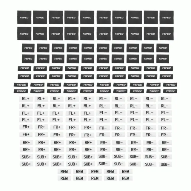 METRA T-Spec Endehylser & krympestrømper 380 stk endehylser og krympestrømper 