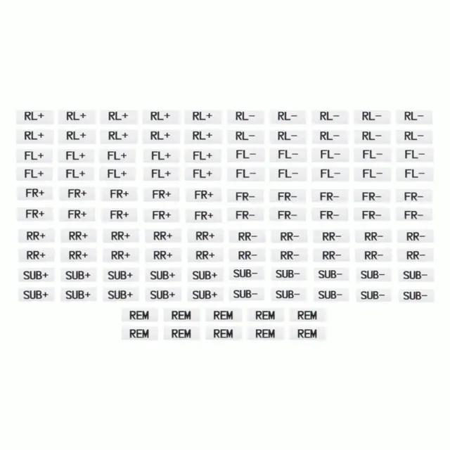 METRA T-Spec Sett med krympestrømper 120 stk krympestrømper med tekst 