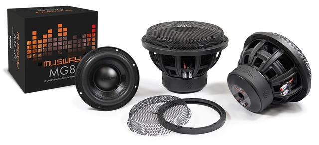 Musway 10" subwoofer SQ 1000w max / 500w RMS 