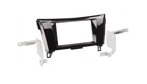 ConnectED Premium monteringskit 2-DIN Qashqai/X-Trail (2014 - 2022) Pianosort
