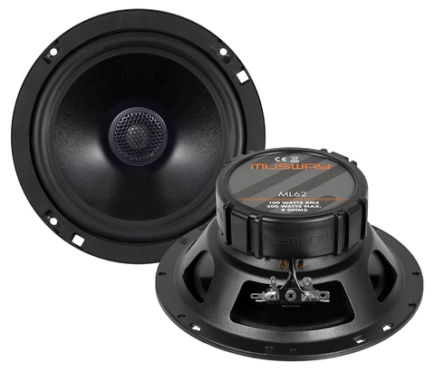 Musway ML62 6½" koaksialhøyttalere 100/200W