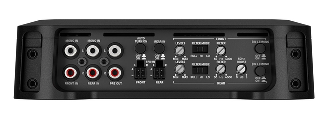 Hertz Dieci DP4.300 4-kanals forsterker 85W RMS x 4 @ 2ohm 