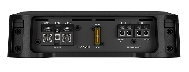 Hertz Dieci DP2.200 2-kanals forsterker 110W RMS x 2 @ 2ohm 