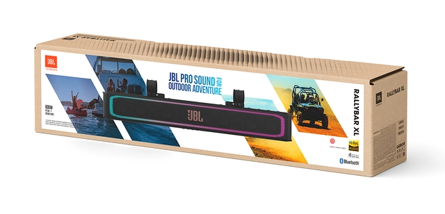 JBL RALLYBAR lydplanke for utendørs bruk IPx66, 300W RMS og LED lys 