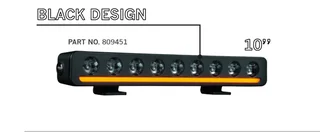 Strands  Nuuk E-line LOW PROFILE 10" LED-lys low profile m/posisjonslys