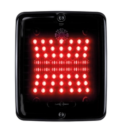 Strands IZE LED brems/baklys LED brems/baklys, m&#248;rk tonet linse