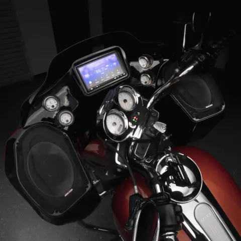 Metra Komplett Batwing kåpe (lakkert) Harley Davidson FLT (1998 - 2013)