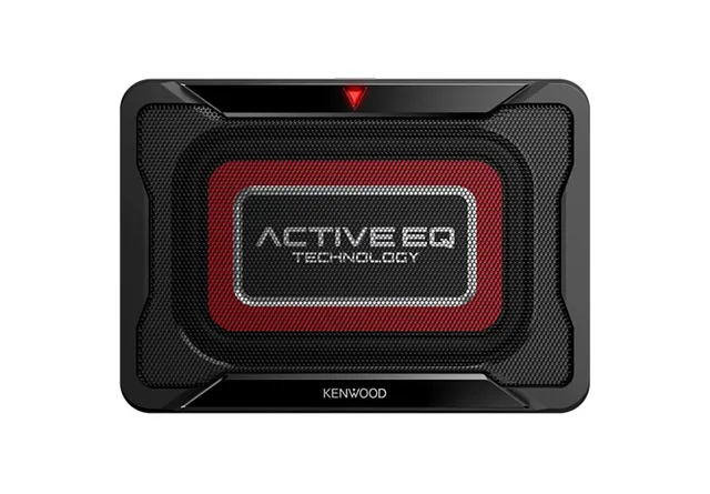 Kenwood kompakt aktiv basskasse 5x8" Aktiv 5 x 8" subwoofer, 160 W maks 