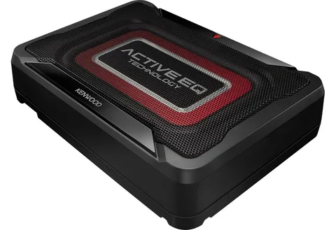 Kenwood kompakt aktiv basskasse 5x8" Aktiv 5 x 8" subwoofer, 160 W maks