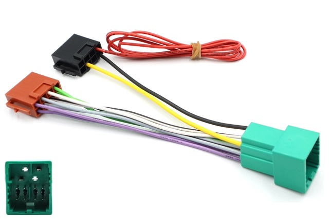 InCarTec ISO-adapter Fiat Ducato (2022 -->) m/12-pins plugg 