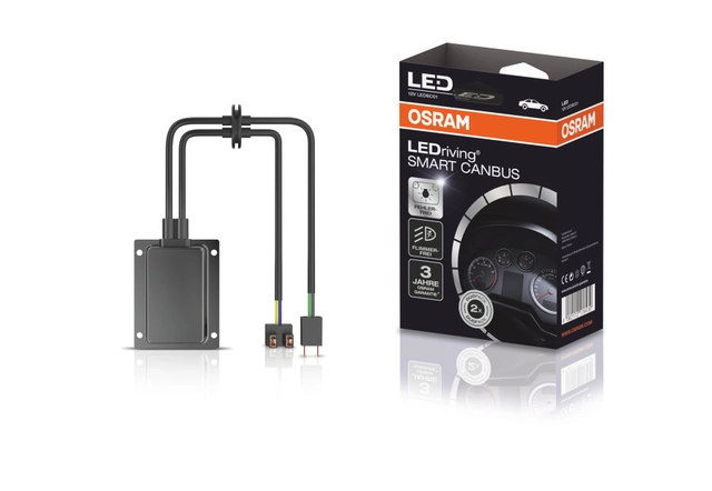 Osram LEDriving® Smart Can Bus  H7 LED 2pk, for H7 godkjent LED pære 