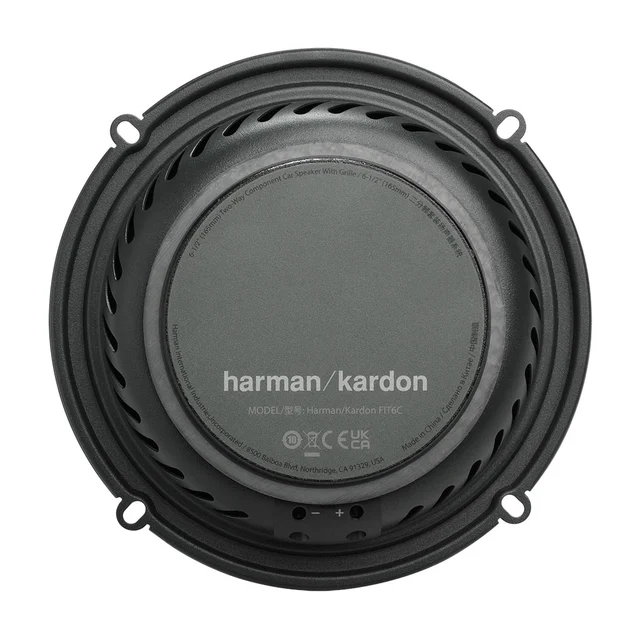 Harman/Kardon komponent, 6½" FIT6C 6½", 2-veis, 50W RMS, 400W MAX 