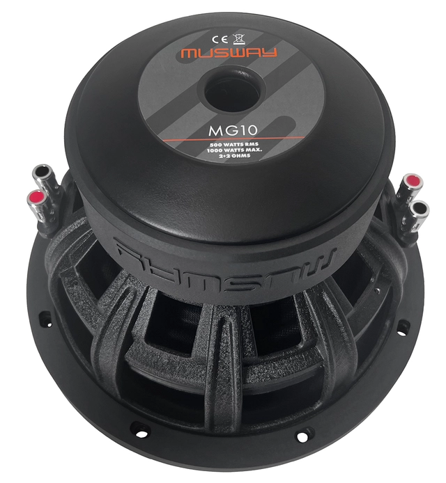 Musway 10" subwoofer SQ 1000w max / 500w RMS 