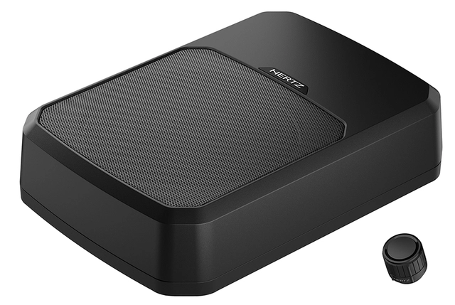 Hertz DBA201F  8" flat aktiv Subwoofer 440W max superflat 
