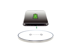 KRAM QI tr&#229;dl&#248;s lader 15W- hvit