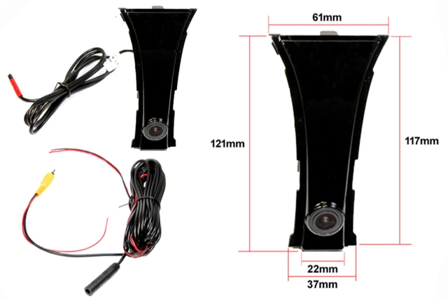 InCarTec frontkamera BMW (CVBS) 5-serie (G30/G31/G38) (2017 -->) 