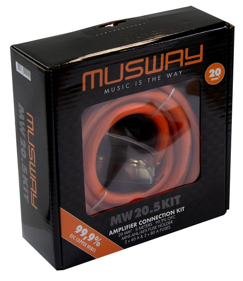 Musway MW20.5KIT Kabelkit 20 mm², Full kobber