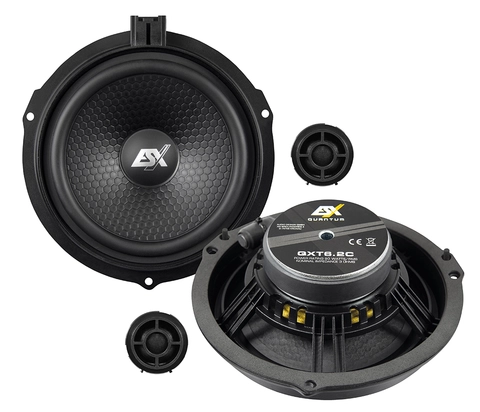 ESX QUANTUM QXT6.2C 16 cm (6") 2-veis komponentsystem