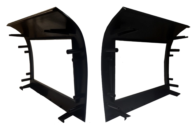 Connects2 Premium monteringskit 2-DIN Ducato/Jumper/Boxer (2014->) Pianosort 