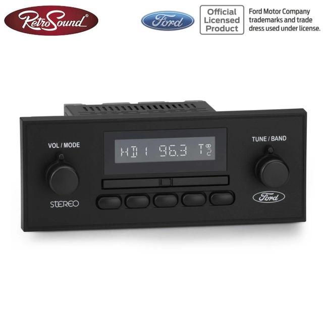 RetroSound Dallas radio DAB/AUX/BT/USB Til Ford F-serie/Bronco (1985 - 1986) 