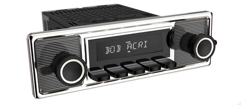 RetroSound Becker radio DAB/BT/USB Til 60-70-talls biler, Black
