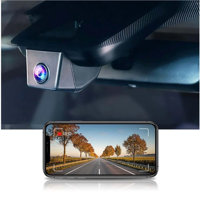 FITCAMX Integrert 4K Dashcam (foran) Lexus NX (2014 - 2021) "Model A" 