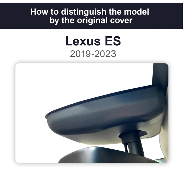 FITCAMX Integrert 4K Dashcam (foran+bak) Lexus ES300h (2019 -->) 