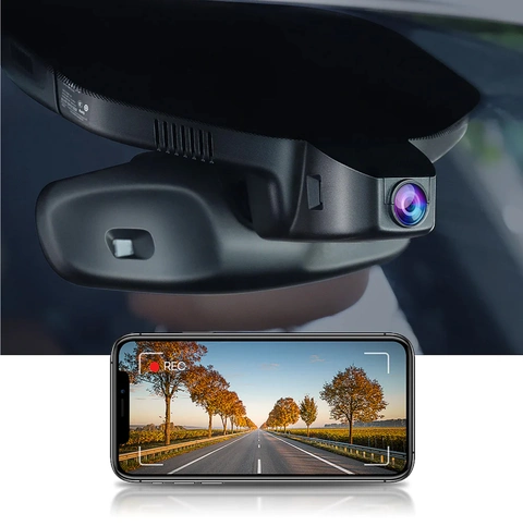 FITCAMX Integrert 4K Dashcam (foran+bak) Maserati Quattroporte (2017 -->)