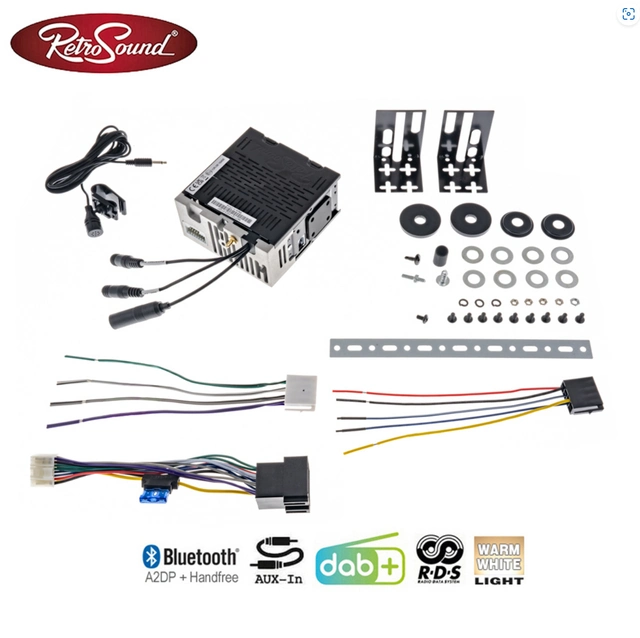 RetroSound Grand Prix DAB+ radio BT/AUX 