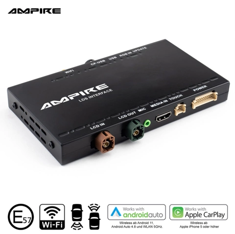 Ampire Trådløs Apple Carplay/AndroidAuto Dodge/Jeep m/uConnect 8.4