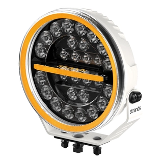Strands FIREFLY, 9" hvit LED ekstralys, 146 Watt, 16.800 Lumen