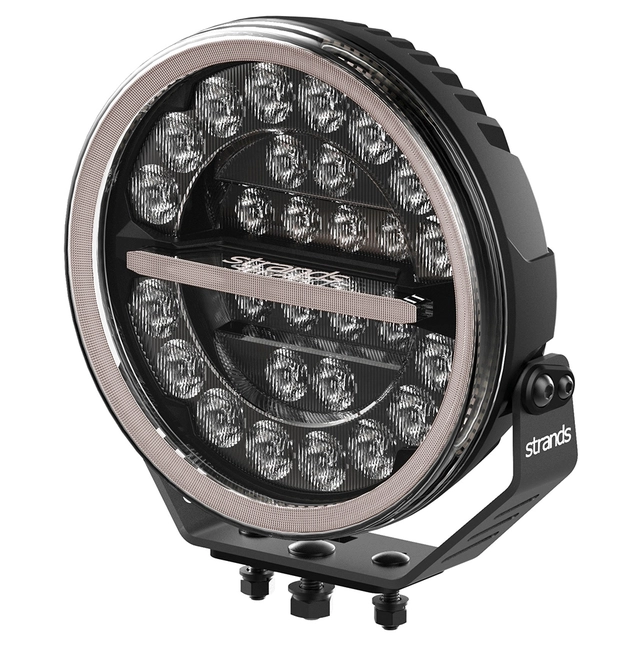 Strands FIREFLY, 9" Svart LED ekstralys, 146 Watt, 16.800 Lumen 
