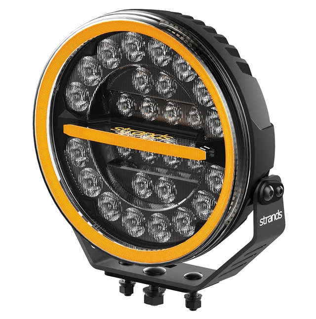 Strands FIREFLY, 9" Svart LED ekstralys, 146 Watt, 16.800 Lumen 