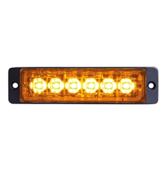 Strands Varsellys 6 LED Slankt varsellys - kan synkroniseres