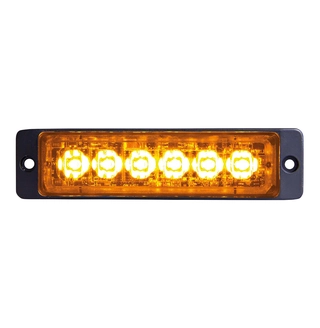 Strands Varsellys 6 LED Slankt varsellys - kan synkroniseres