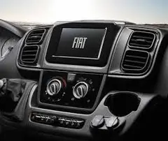 InCarTec Monteringskit 2-DIN Ducato/Movano (2022 -->) Sort blank 