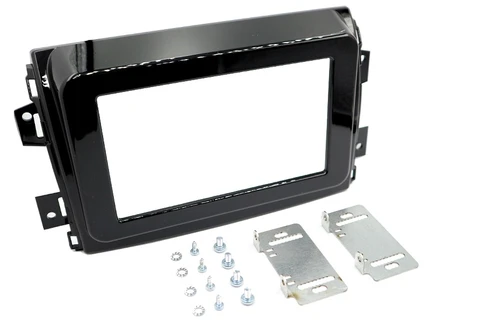 InCarTec Monteringskit 2-DIN Ducato/Movano (2022 -->) Sort blank