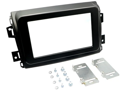InCarTec Monteringskit 2-DIN Ducato/Movano (2022 -->) Sort