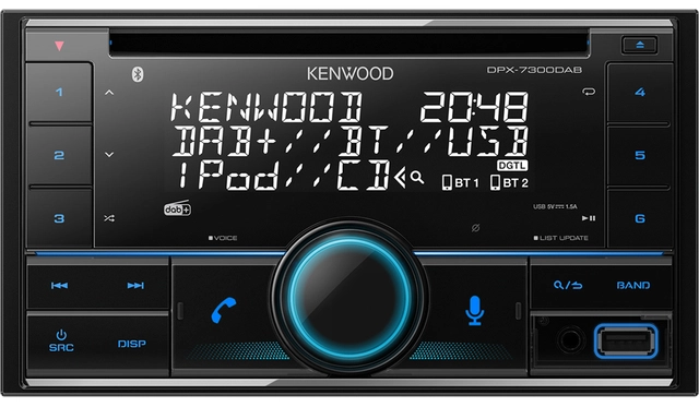 Kenwood DPX7300DAB 2DIN CD RADIO DAB BT USB/IPHONE 