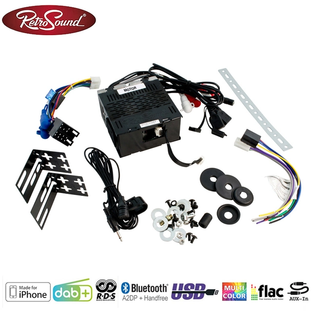 RetroSound Dallas radio DAB/AUX/BT/USB Til Ford F-serie/Bronco (1985 - 1986) 