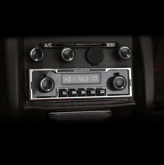 RetroSound Europa Displayenhet Universal 1-din displayenhet 