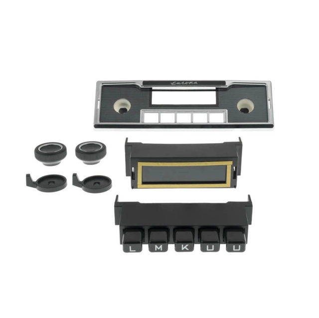 RetroSound Europa Displayenhet Universal 1-din displayenhet 